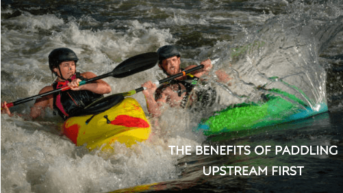 2 7 | kayaking info Upstream in a kayak