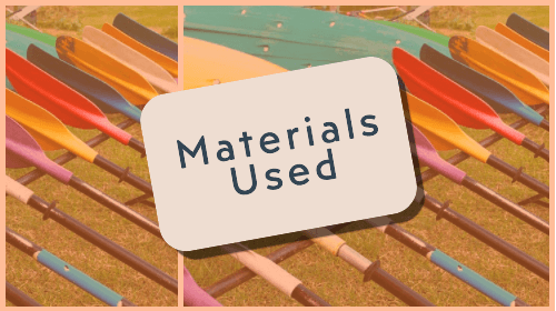 Materials used