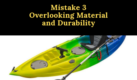 Mistake overlooking material and durability