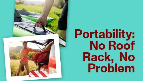 Portability no roof rack no problem | kayaking info Portability no roof rack no problem