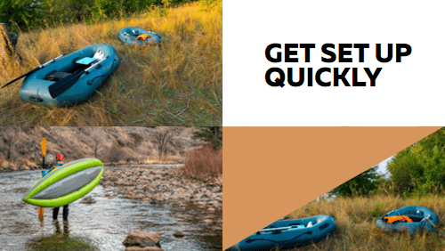 Quick setup ready to go in minutes | kayaking info Quick setup ready to go in minutes