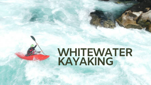 Whitewater kayaking