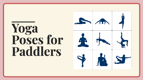 Yoga poses for paddlers