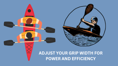 Adjust your grip width for power and efficiency