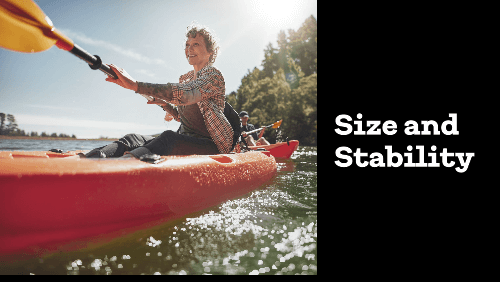 4 30 | kayaking info Size and stability