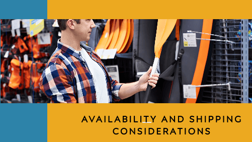 11 36 | kayaking info Availability and shipping considerations