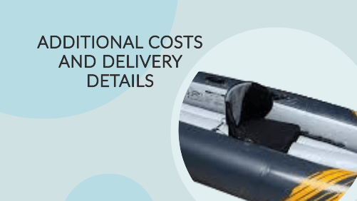 12 32 | kayaking info Additional costs and delivery details