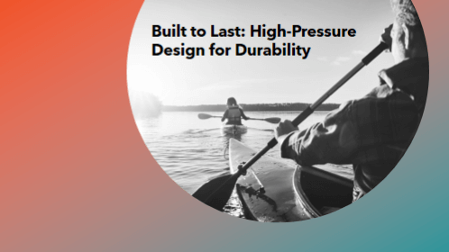12 33 | kayaking info Built to last high pressure design for durability