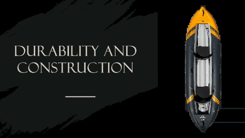 2 43 | kayaking info Durability and construction