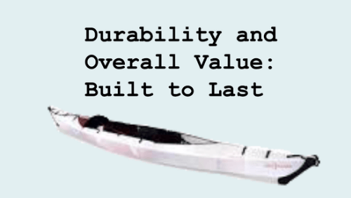 Durability and overall value built to last