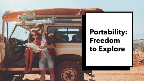 Portability freedom to explore 