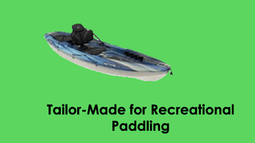 8 41 | kayaking info Tailor made for recreational paddling