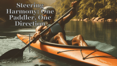 Paddle in perfect sync 4 1 | kayaking info Steering harmony one paddler one direction