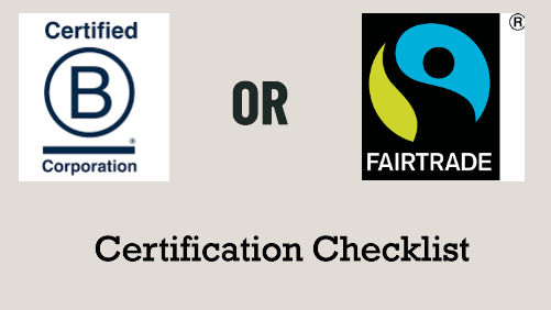 Certification checklist