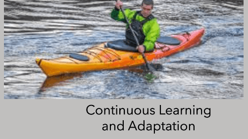 11 60 | kayaking info Continuous learning and adaptation