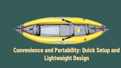12 44 | kayaking info Convenience and portability quick setup and lightweight design for straitedge inflatable kayak
