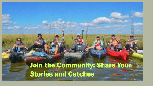 Join the community share your stories and catches best kayak fishing spots