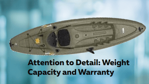 4 52 | kayaking info Attention to detail weight capacity and warranty
