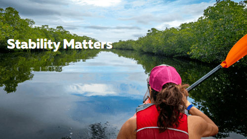 6 50 | kayaking info Stability matters