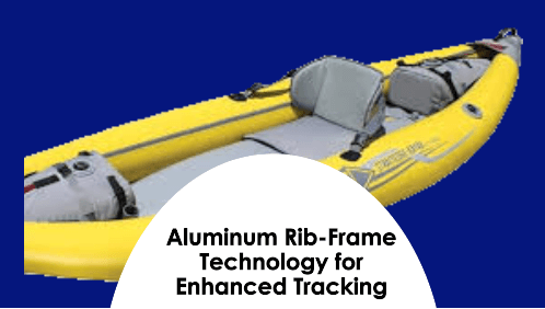 6 54 | kayaking info Aluminum rib frame technology for enhanced tracking