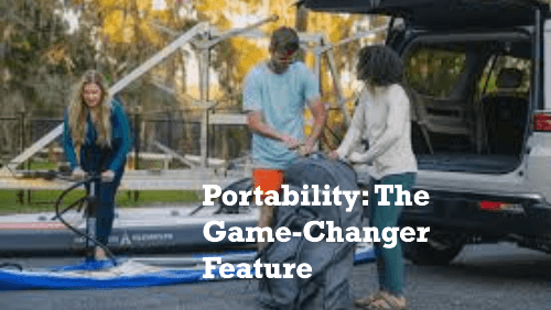 Portability the game changer feature