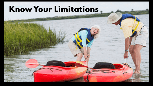 Know your limitations