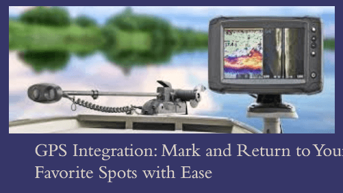 Gps integration mark and return to your favorite spots with ease