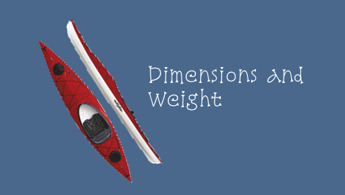 5 84 | kayaking info Dimensions and weight