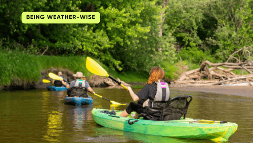 10 83 | kayaking info Being weather wise