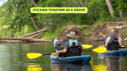 11 83 | kayaking info Sticking together as a group