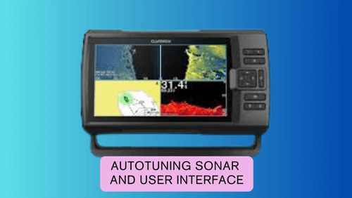 Autotuning sonar and user interface