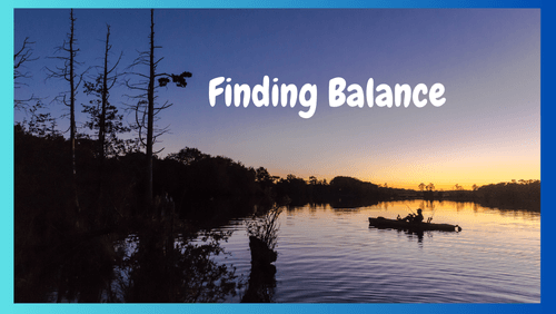 Finding balance with your gear for kayak fishing