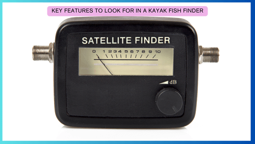 Key features to look for in a kayak fish finder