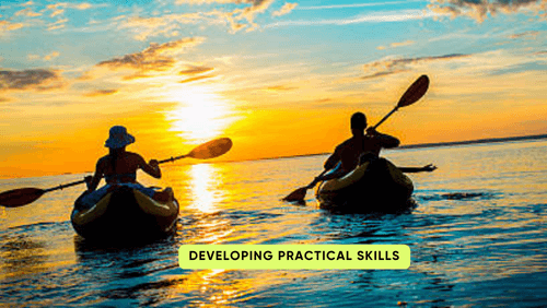 5 95 | kayaking info Developing practical skills