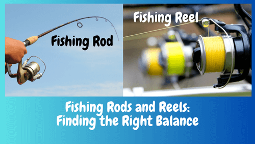 Fishing rods and reels finding the right balance