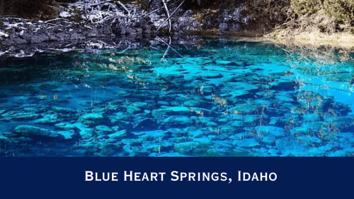 Blue heart springs idaho