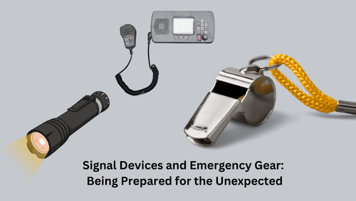 Preparing for emergencies with signal devices