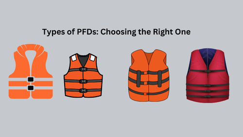 Types of pfds for kayaking