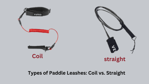 Types of paddle leashes